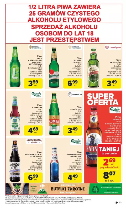 Carrefour - gazetka promocyjna Gazetka Carrefour od poniedziałku od poniedziałku 19.05 do soboty 24.05 - strona 35