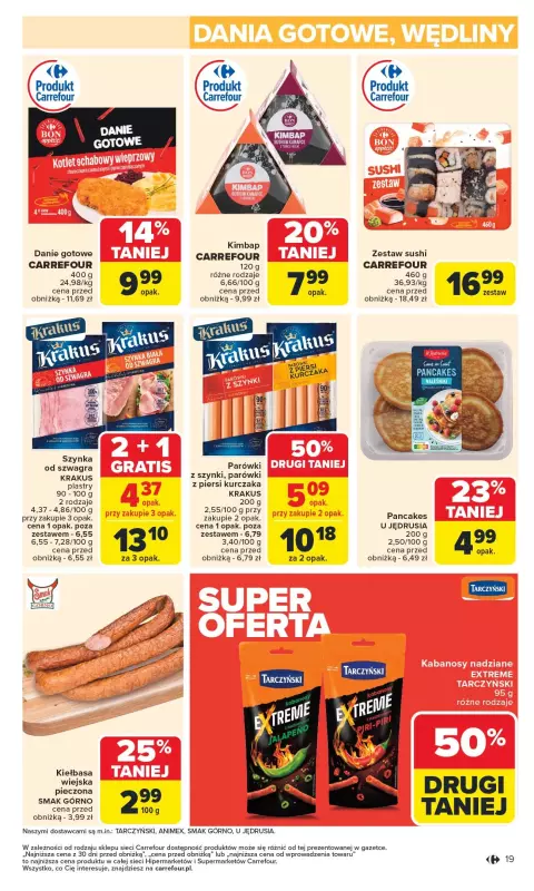 Carrefour - gazetka promocyjna Gazetka Carrefour od poniedziałku  do soboty 24.05 - strona 21