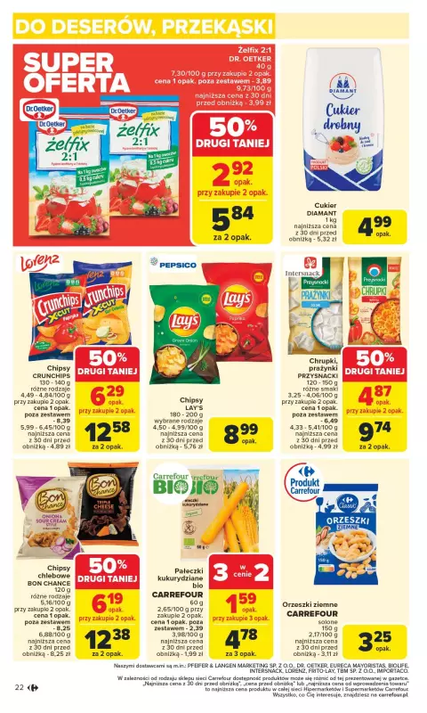 Carrefour - gazetka promocyjna Gazetka Carrefour od poniedziałku  do soboty 24.05 - strona 24