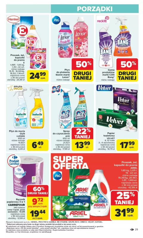 Carrefour - gazetka promocyjna Gazetka Carrefour od poniedziałku  do soboty 24.05 - strona 31