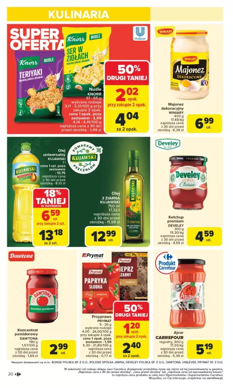 Carrefour - gazetka promocyjna Gazetka Carrefour od poniedziałku  do soboty 24.05 - strona 22