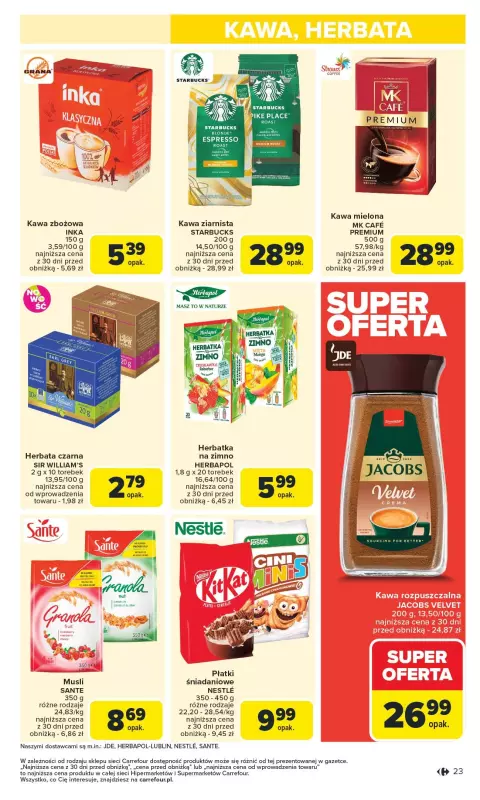 Carrefour - gazetka promocyjna Gazetka Carrefour od poniedziałku  do soboty 24.05 - strona 25