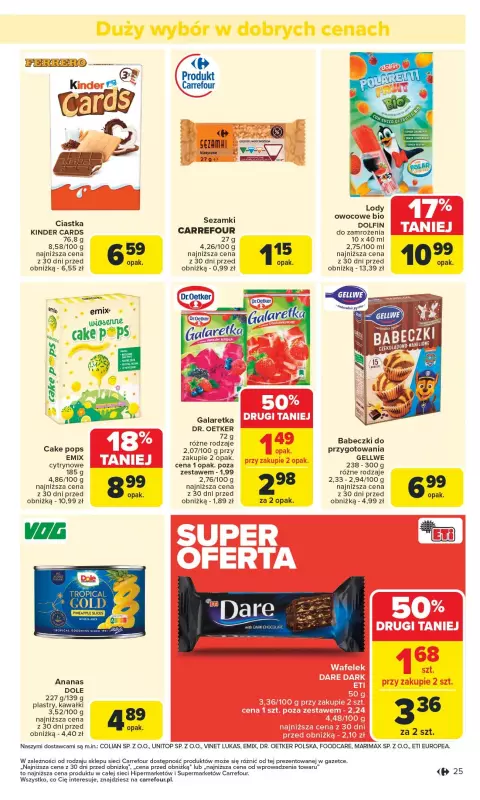 Carrefour - gazetka promocyjna Gazetka Carrefour od poniedziałku  do soboty 24.05 - strona 27