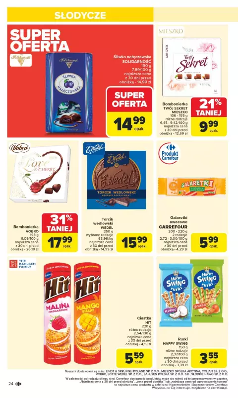 Carrefour - gazetka promocyjna Gazetka Carrefour od poniedziałku od poniedziałku 19.05 do soboty 24.05 - strona 26