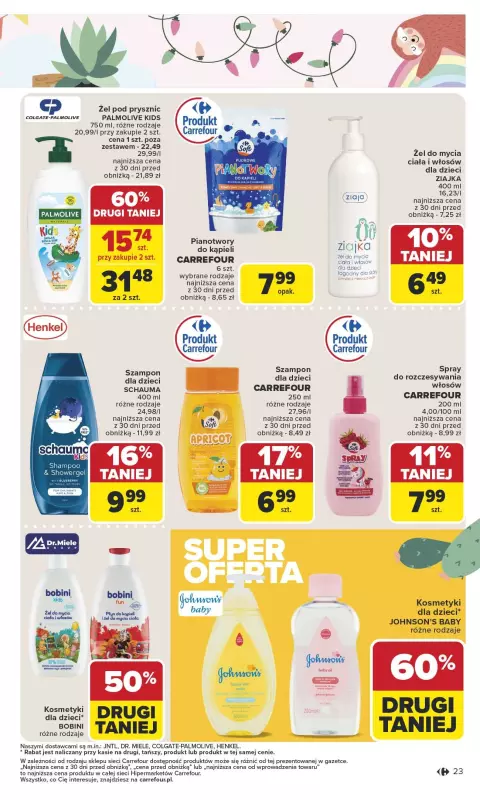 Carrefour - gazetka promocyjna Gazetka Promeczki dla promyczków  do soboty 31.05 - strona 23