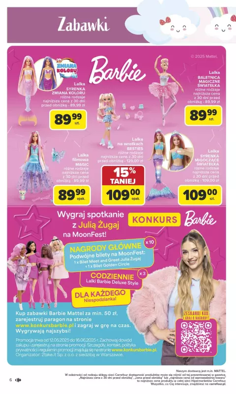 Carrefour - gazetka promocyjna Gazetka Promeczki dla promyczków  do soboty 31.05 - strona 6