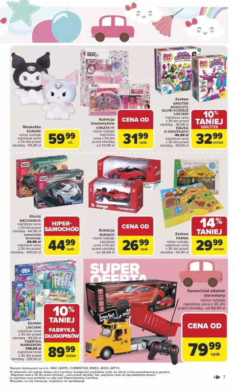 Carrefour - gazetka promocyjna Gazetka Promeczki dla promyczków od poniedziałku 19.05 do soboty 31.05 - strona 7