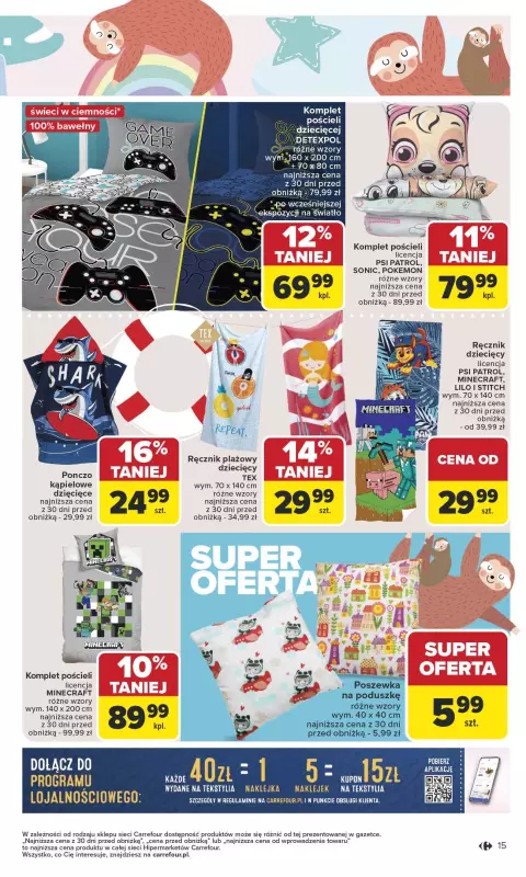 Carrefour - gazetka promocyjna Gazetka Promeczki dla promyczków  do soboty 31.05 - strona 15