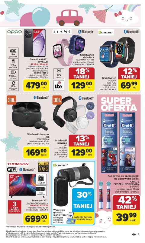 Carrefour - gazetka promocyjna Gazetka Promeczki dla promyczków  do soboty 31.05 - strona 9