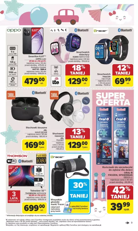 Carrefour - gazetka promocyjna Gazetka Promeczki dla promyczków  do soboty 31.05 - strona 9