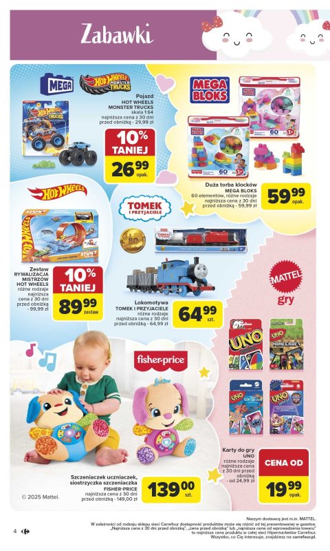 Carrefour - gazetka promocyjna Gazetka Promeczki dla promyczków  do soboty 31.05 - strona 4