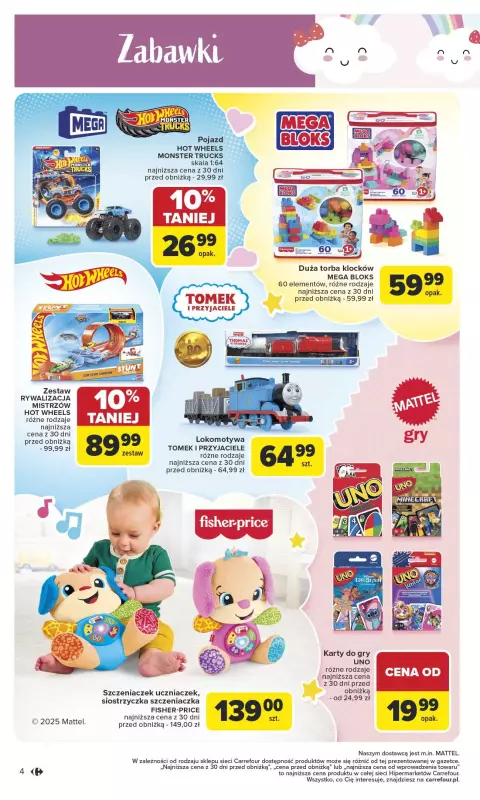 Carrefour - gazetka promocyjna Gazetka Promeczki dla promyczków  do soboty 31.05 - strona 4