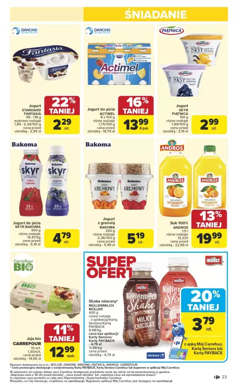 Carrefour - gazetka promocyjna Gazetka Carrefour od poniedziałku  do soboty 31.05 - strona 25