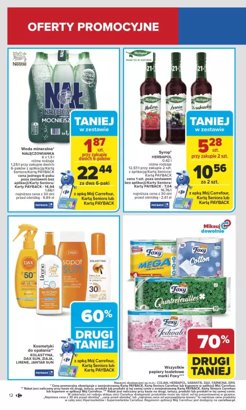 Carrefour - gazetka promocyjna Gazetka Carrefour od poniedziałku od poniedziałku 26.05 do soboty 31.05 - strona 14