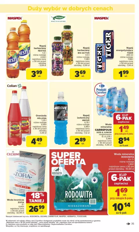 Carrefour - gazetka promocyjna Gazetka Carrefour od poniedziałku  do soboty 31.05 - strona 37