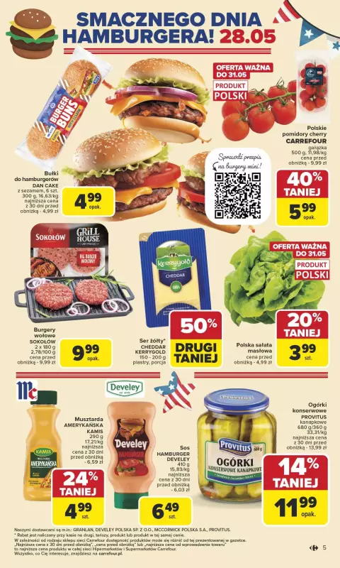 Carrefour - gazetka promocyjna Gazetka Carrefour od poniedziałku od poniedziałku 26.05 do soboty 31.05 - strona 7