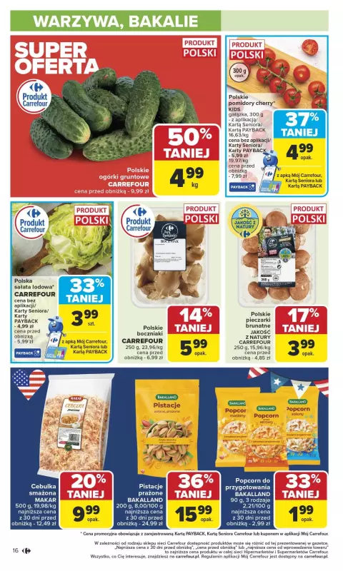 Carrefour - gazetka promocyjna Gazetka Carrefour od poniedziałku od poniedziałku 26.05 do soboty 31.05 - strona 18