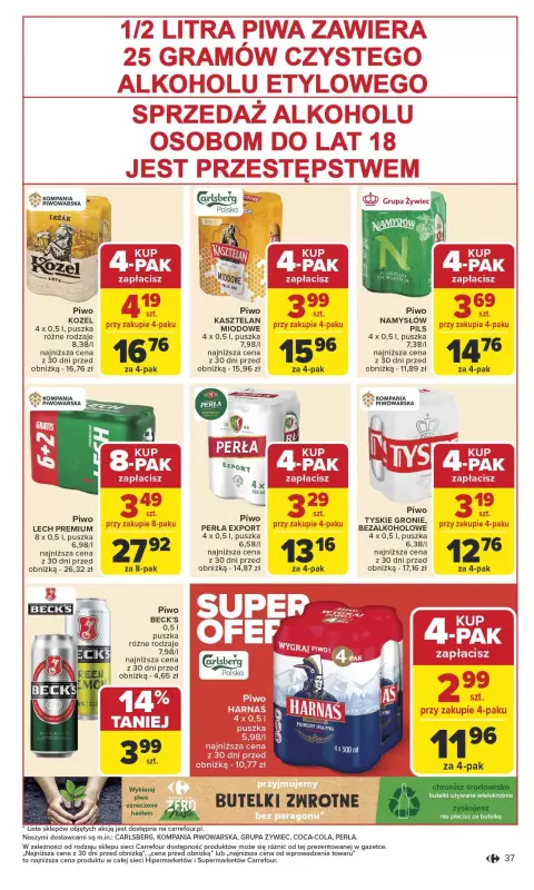Carrefour - gazetka promocyjna Gazetka Carrefour od poniedziałku od poniedziałku 26.05 do soboty 31.05 - strona 39