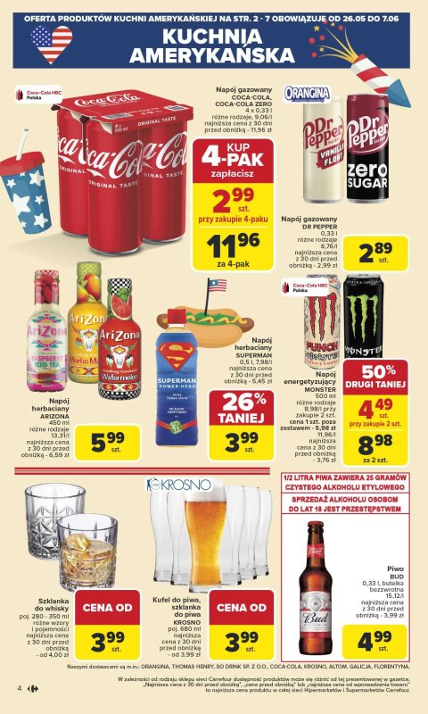 Carrefour - gazetka promocyjna Gazetka Carrefour od poniedziałku  do soboty 31.05 - strona 6