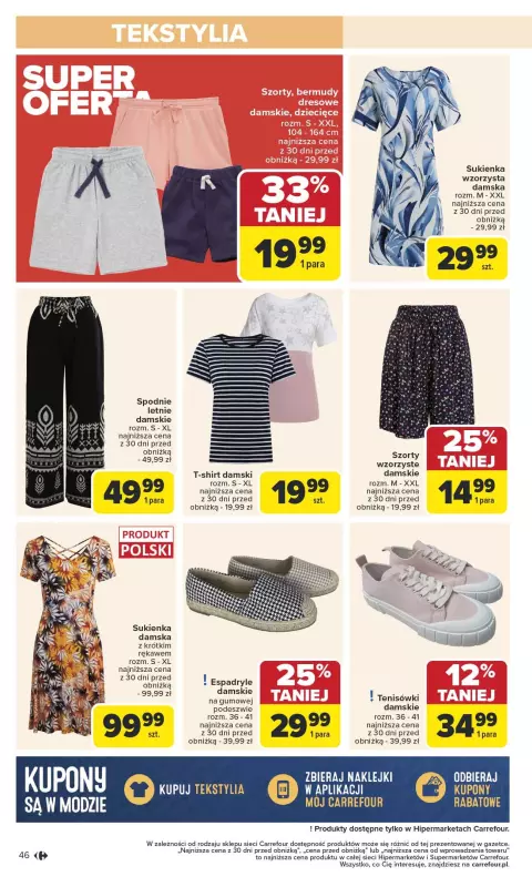 Carrefour - gazetka promocyjna Gazetka Carrefour od poniedziałku od poniedziałku 26.05 do soboty 31.05 - strona 48
