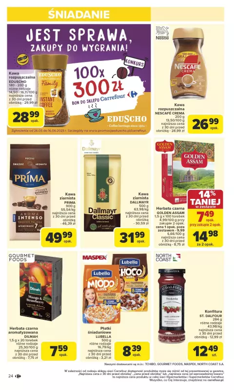 Carrefour - gazetka promocyjna Gazetka Carrefour od poniedziałku od poniedziałku 26.05 do soboty 31.05 - strona 26