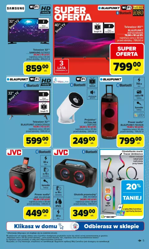 Carrefour - gazetka promocyjna Gazetka Multimedia od poniedziałku 26.05 do soboty 14.06 - strona 5