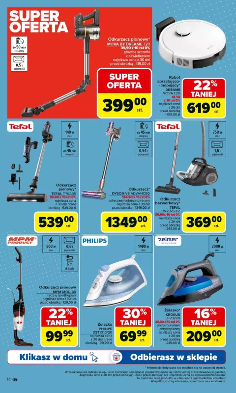 Carrefour - gazetka promocyjna Gazetka Multimedia od poniedziałku 26.05 do soboty 14.06 - strona 14