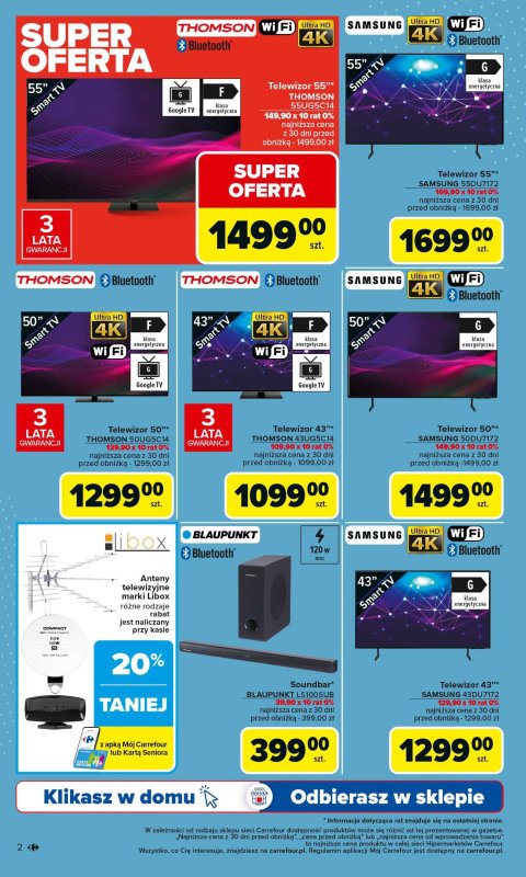 Carrefour - gazetka promocyjna Gazetka Multimedia  do soboty 14.06 - strona 2