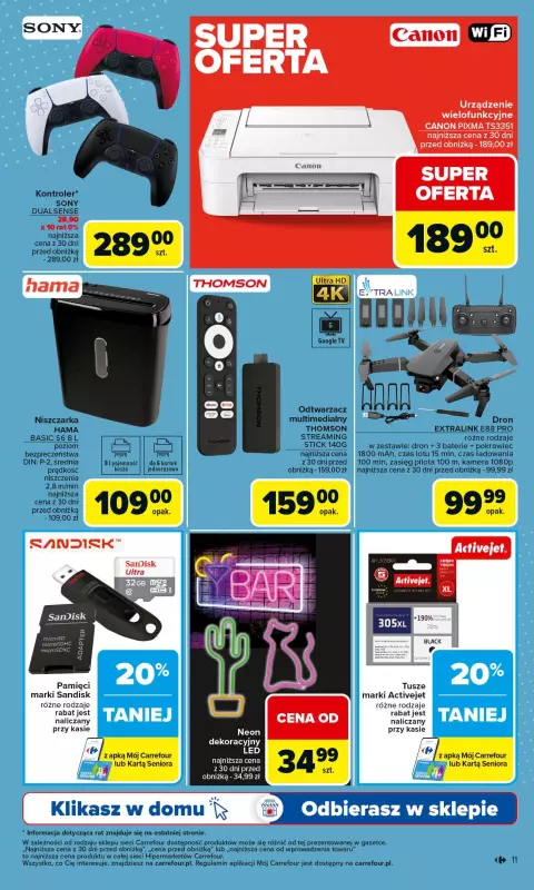 Carrefour - gazetka promocyjna Gazetka Multimedia od poniedziałku 26.05 do soboty 14.06 - strona 11