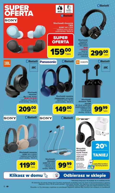 Carrefour - gazetka promocyjna Gazetka Multimedia od poniedziałku 26.05 do soboty 14.06 - strona 6