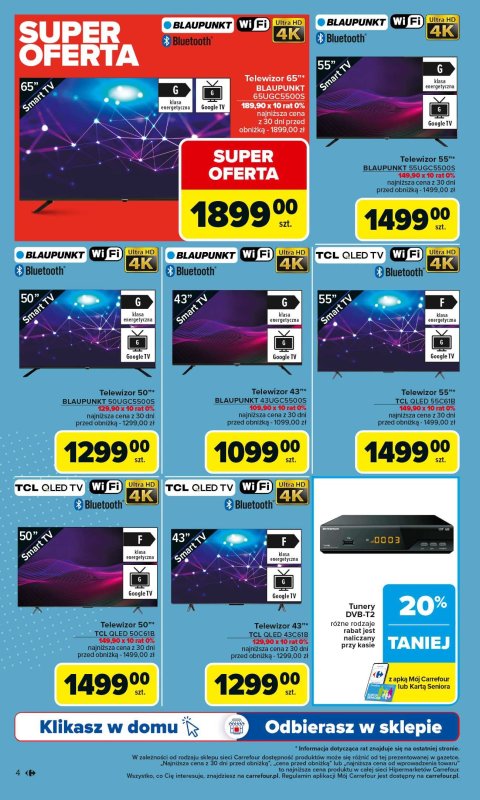 Carrefour - gazetka promocyjna Gazetka Multimedia  do soboty 14.06 - strona 4