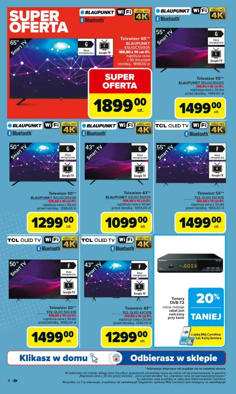 Carrefour - gazetka promocyjna Gazetka Multimedia  do soboty 14.06 - strona 4