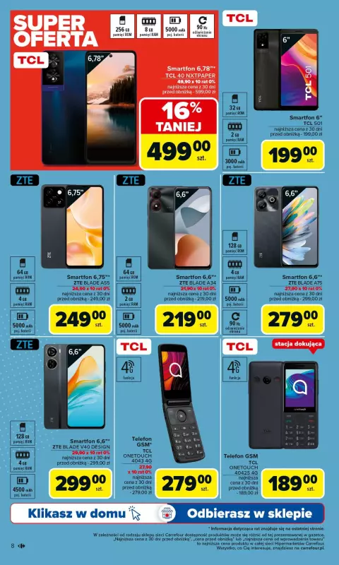Carrefour - gazetka promocyjna Gazetka Multimedia  do soboty 14.06 - strona 8