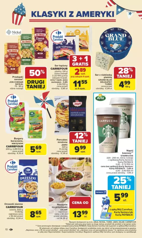 Carrefour - gazetka promocyjna Gazetka Kuchnia Amerykańska od poniedziałku 26.05 do soboty 07.06 - strona 10