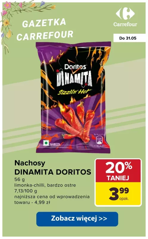 Carrefour - gazetka promocyjna Przekąski do -50% na drugi produkt   - strona 3