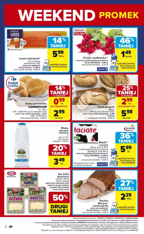 Carrefour - gazetka promocyjna Weekend promek już od czwartku   - strona 2