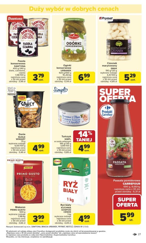 Carrefour - gazetka promocyjna Gazetka Kuchnia Amerykańska od poniedziałku 26.05 do soboty 07.06 - strona 30