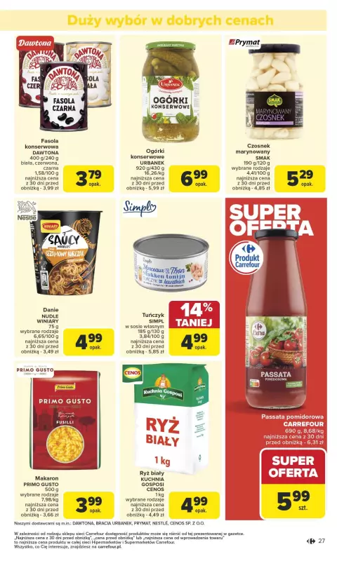 Carrefour - gazetka promocyjna Gazetka Kuchnia Amerykańska od poniedziałku 26.05 do soboty 07.06 - strona 30