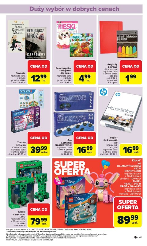 Carrefour - gazetka promocyjna Gazetka Carrefour od poniedziałku  do soboty 07.06 - strona 43