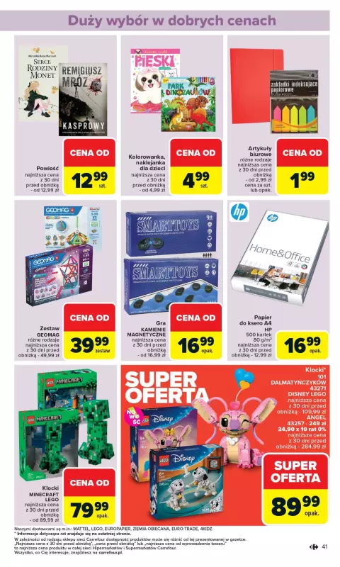 Carrefour - gazetka promocyjna Gazetka Carrefour od poniedziałku  do soboty 07.06 - strona 43