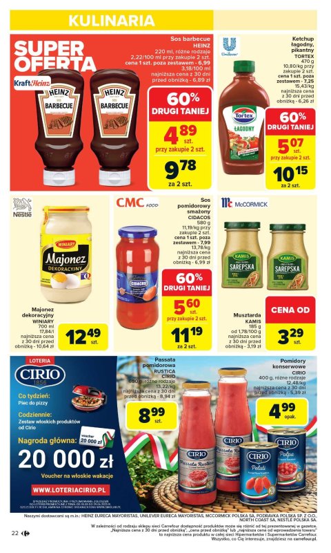 Carrefour - gazetka promocyjna Gazetka Carrefour od poniedziałku  do soboty 07.06 - strona 24