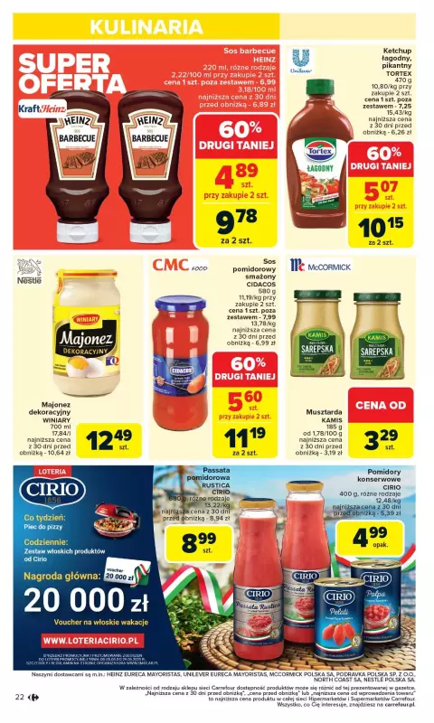 Carrefour - gazetka promocyjna Gazetka Carrefour od poniedziałku  do soboty 07.06 - strona 24