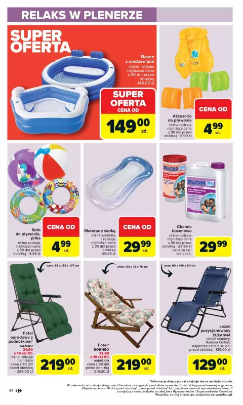 Carrefour - gazetka promocyjna Gazetka Carrefour od poniedziałku  do soboty 07.06 - strona 46