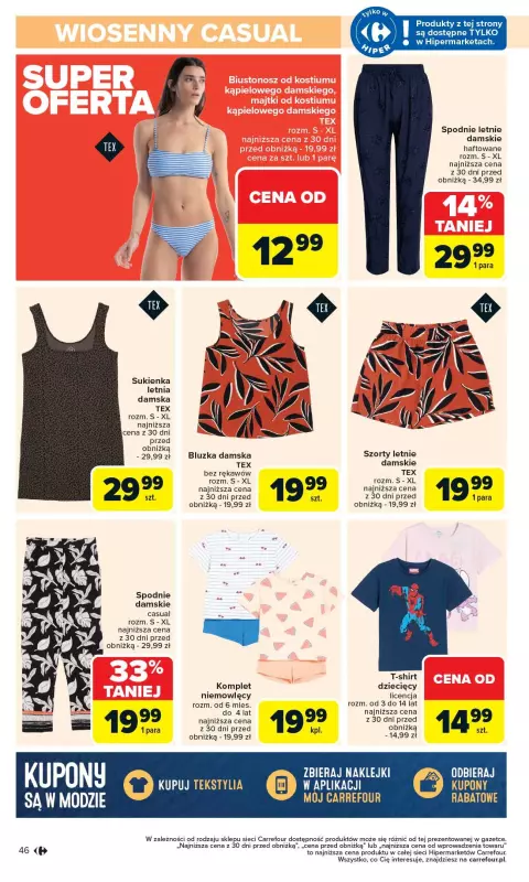 Carrefour - gazetka promocyjna Gazetka Carrefour od poniedziałku  do soboty 07.06 - strona 48