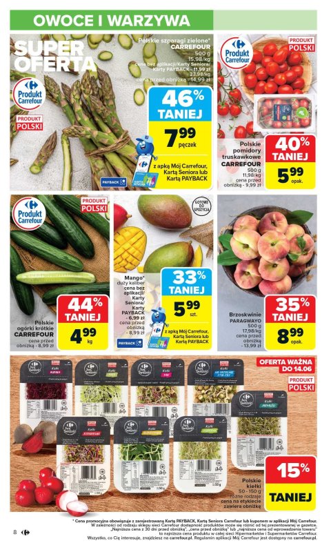 Carrefour - gazetka promocyjna Gazetka Carrefour od poniedziałku  do soboty 07.06 - strona 10