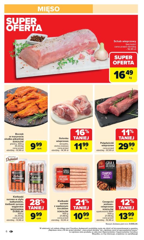 Carrefour - gazetka promocyjna Gazetka Carrefour od poniedziałku  do soboty 07.06 - strona 8
