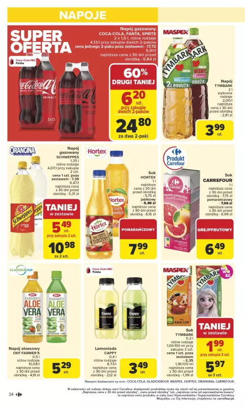 Carrefour - gazetka promocyjna Gazetka Carrefour od poniedziałku  do soboty 07.06 - strona 36