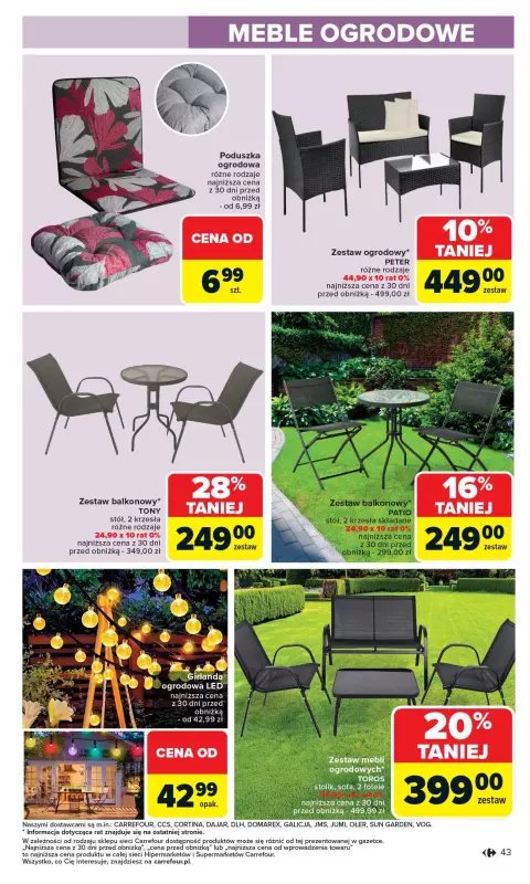 Carrefour - gazetka promocyjna Gazetka Carrefour od poniedziałku  do soboty 07.06 - strona 45
