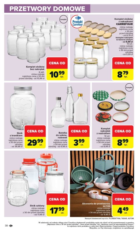 Carrefour - gazetka promocyjna Gazetka Carrefour od poniedziałku  do soboty 07.06 - strona 40