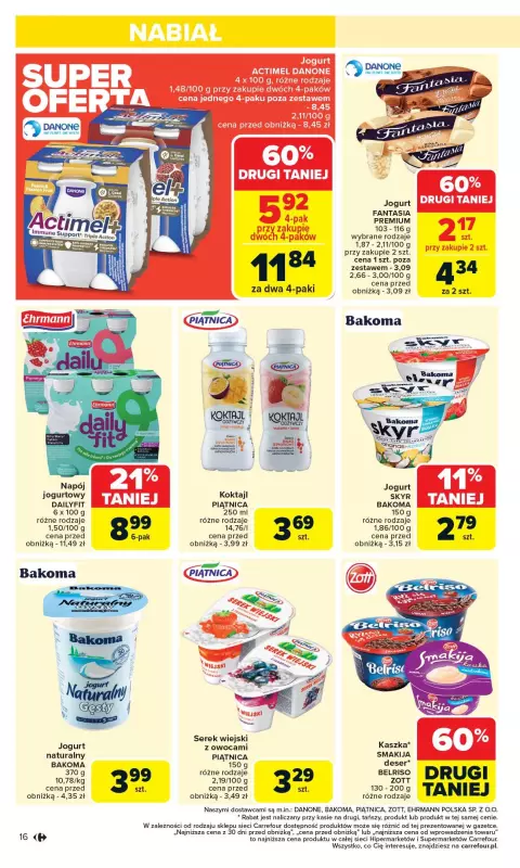 Carrefour - gazetka promocyjna Gazetka Carrefour od poniedziałku  do soboty 07.06 - strona 18